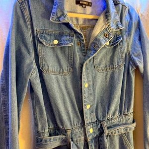 Missguided Denim Jumpsuit!
